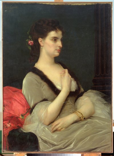 Ritratto della Contessa E.A. Vorontova-Dashkova, 1873 da Alexandre Cabanel